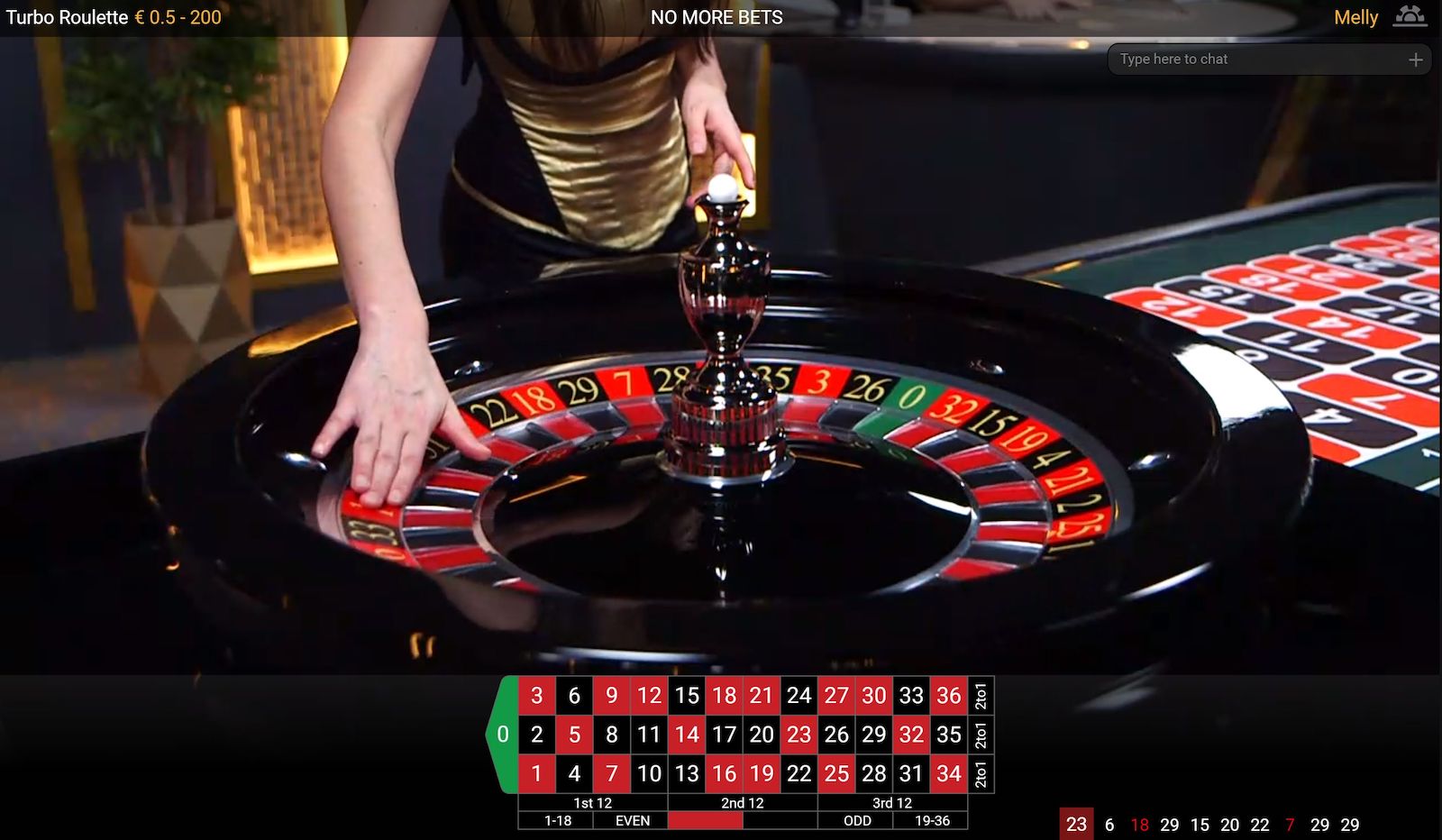 live roulette