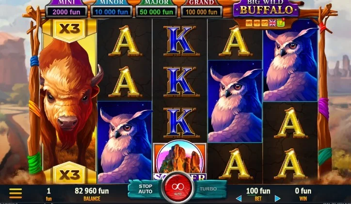 στιγμιότυπο οθόνης Big Wild Buffalo